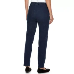 Women's Croft & Barrow® Classic Pull-On Straight Leg Pants -Clothing-Croft & Barrow 2924992 ALT5