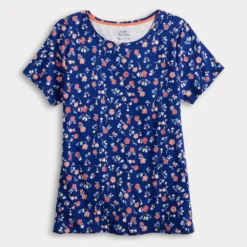 Women's Croft & Barrow® Essential Crewneck Tee -Clothing-Croft & Barrow 3500577 ALT2