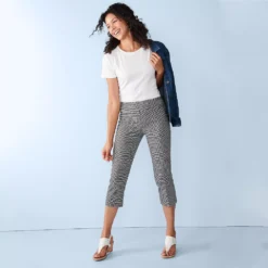 Women's Croft & Barrow® Essential Crewneck Tee -Clothing-Croft & Barrow 3500577 ALT3