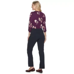 Women's Croft & Barrow® Millennium Tummy Control Pull-On Pants -Clothing-Croft & Barrow 3767212 ALT