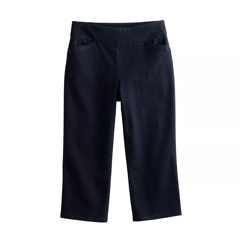 Women's Croft & Barrow® Effortless Stretch Capri Pants 4 Women's Croft & Barrow® Effortless Stretch Capri Pants - Image 2