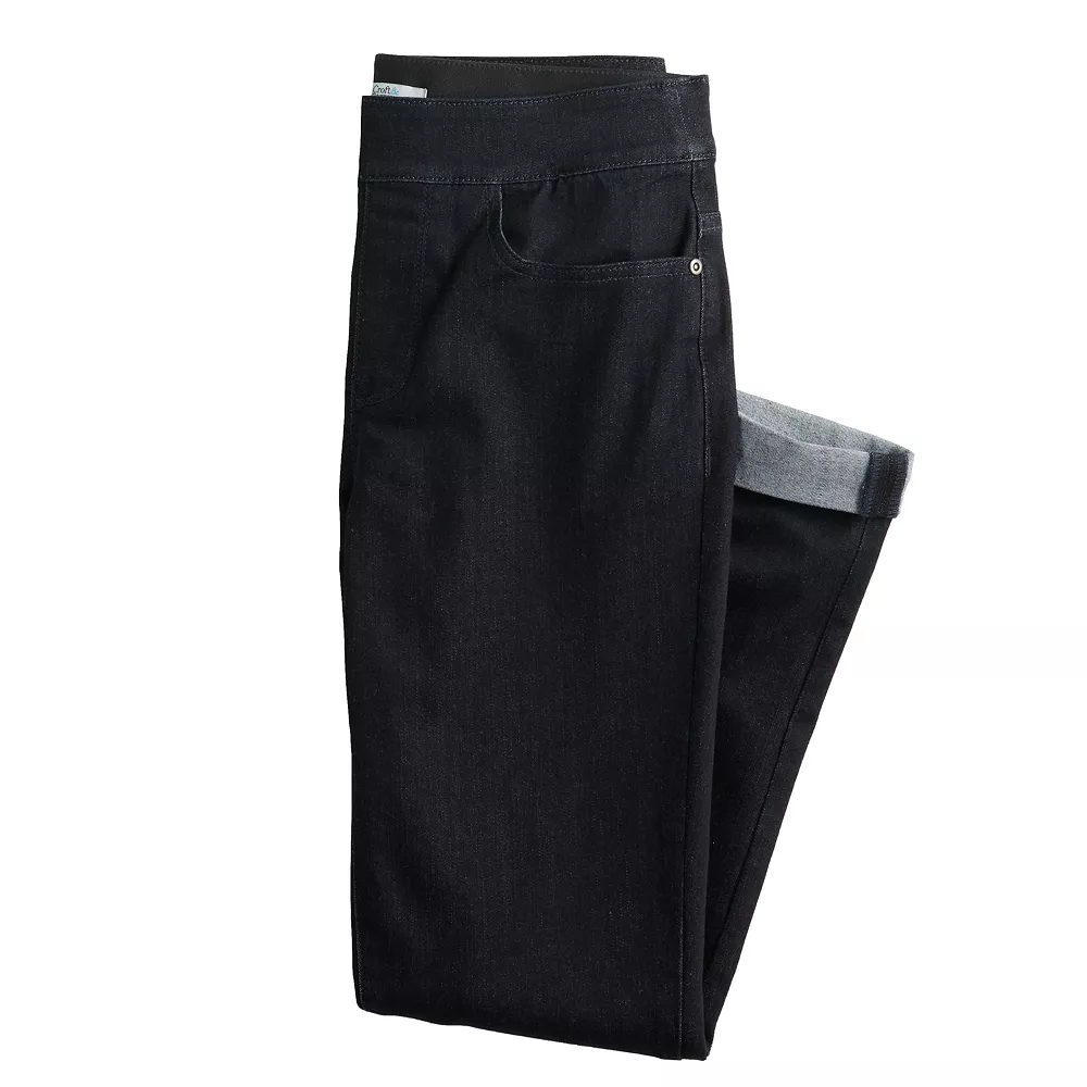 Women's Croft & Barrow® Pull-On Girlfriend Jeans 5 Women's Croft & Barrow® Pull-On Girlfriend Jeans - Image 3