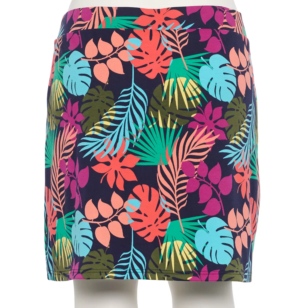 Plus Size Croft & Barrow® Easy Pull-On Skort 4 Plus Size Croft & Barrow® Easy Pull-On Skort - Image 2