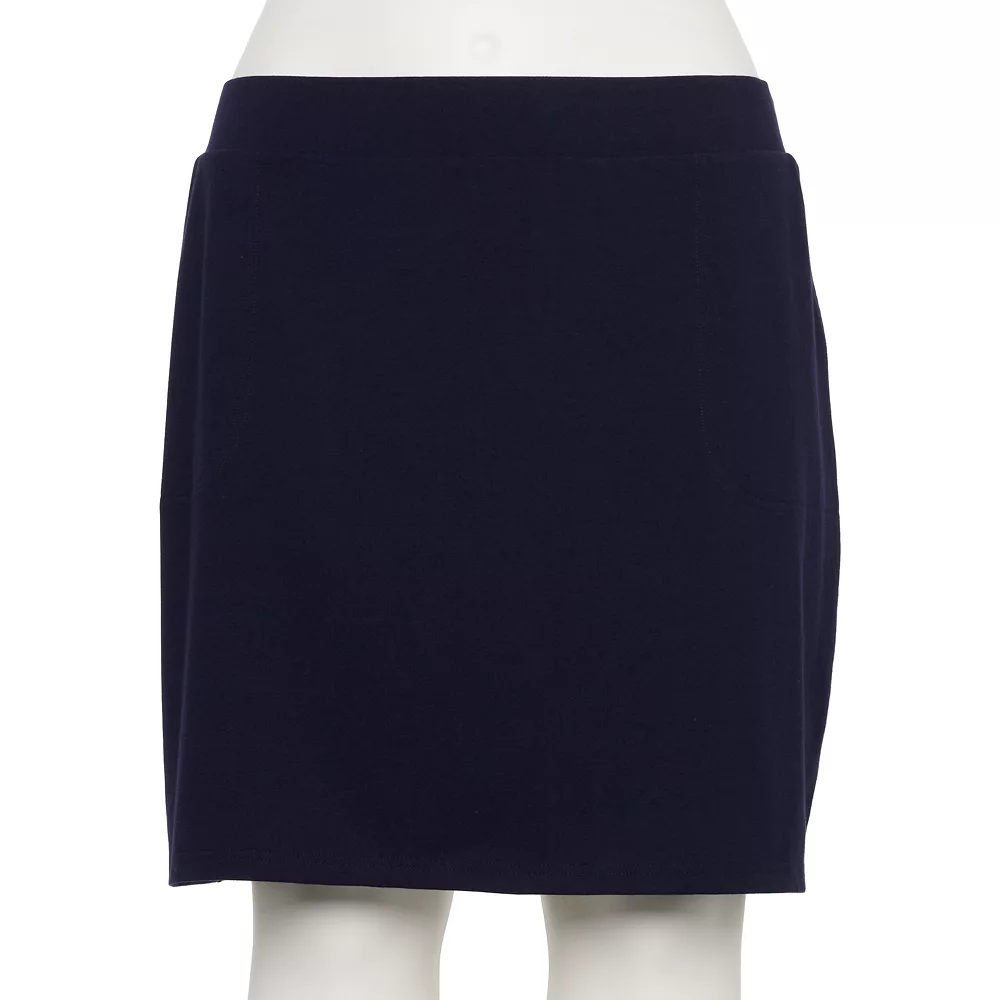 Plus Size Croft & Barrow® Easy Pull-On Skort 3 Plus Size Croft & Barrow® Easy Pull-On Skort
