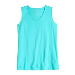 Women's Croft & Barrow® Soft V-Neck Tank 7 Women's Croft & Barrow® Soft V-Neck Tank -Clothing-Croft & Barrow 5508023 ALT5
