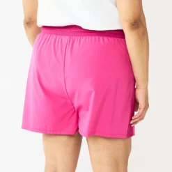 Plus Size Croft & Barrow® Classic Comfort Collection Drawstring Shorts -Clothing-Croft & Barrow 5535401 ALT