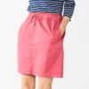 Petite Croft & Barrow® Utility Skirt -Clothing-Croft & Barrow 5583627 Watermelon