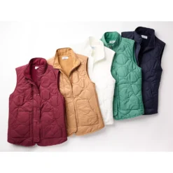 Women's Croft & Barrow® Quilted Vest -Clothing-Croft & Barrow 5634524 ALT2