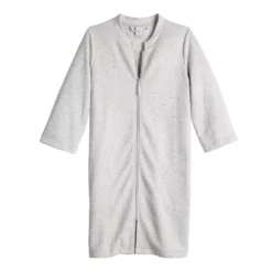 Women's Croft & Barrow® Quilted Zipper Duster -Clothing-Croft & Barrow 5715003 ALT5