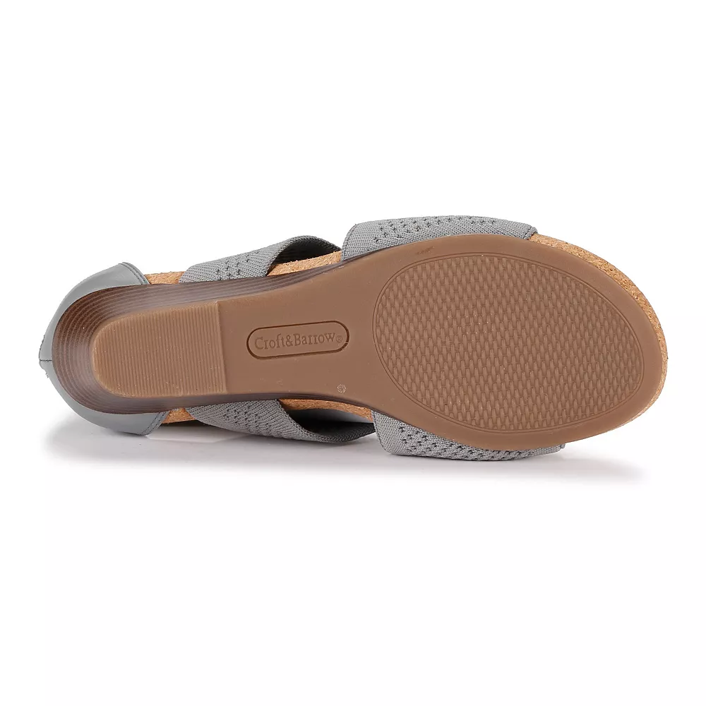 Croft & Barrow® Rosiee Women's Wedge Sandals 4 Croft & Barrow® Rosiee Women's Wedge Sandals - Image 2