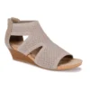 Croft & Barrow® Rosiee Women's Wedge Sandals -Clothing-Croft & Barrow 5912896 Taupe