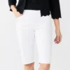 Women's Croft & Barrow® Effortless Stretch Skimmer Shorts -Clothing-Croft & Barrow 5929121 White